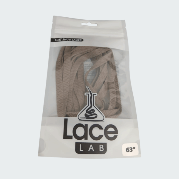 Lace Lab Flat Shoe Laces "Beige / Taupe" – Bild 2
