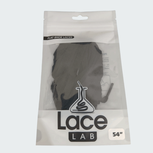 Lace Lab Flat Shoe Laces "Black & Beige Two-Tone" – Bild 5