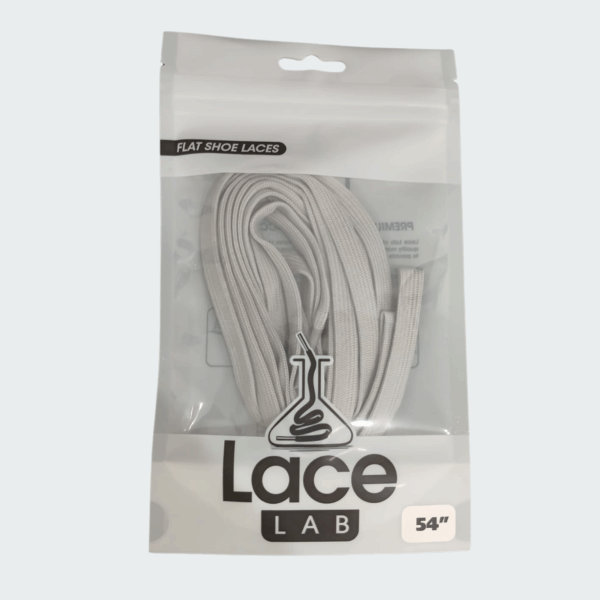Lace Lab Flat Shoe Laces "Black & Beige Two-Tone" – Bild 6