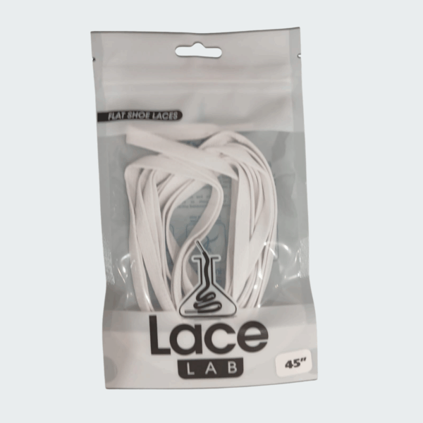Lace Lab Flat Shoe Laces "Black & Beige Two-Tone" – Bild 2