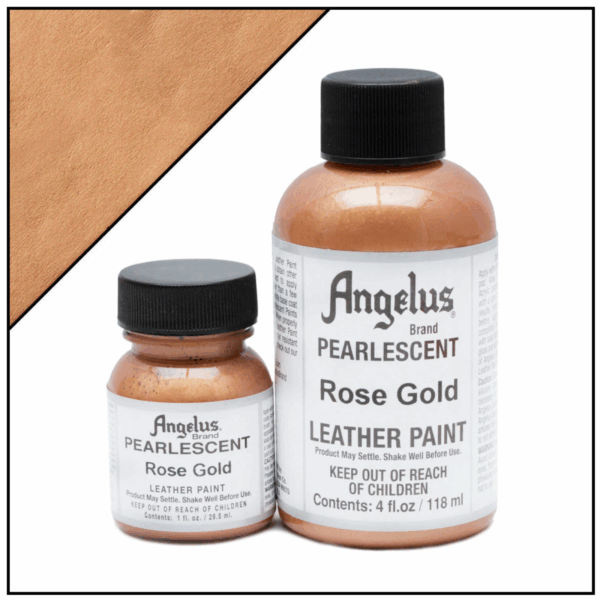 Angelus Lederfarbe Pearlescent – Rose Gold
