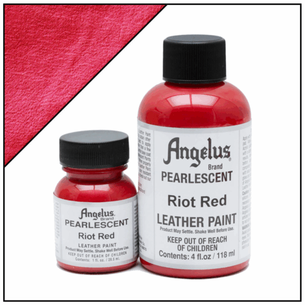 Angelus Lederfarbe Pearlescent – Riot Red