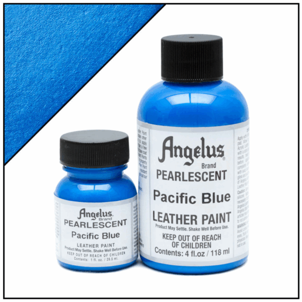 Angelus Lederfarbe Pearlescent – Pacific Blue
