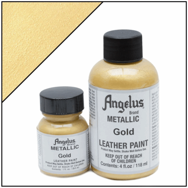 Angelus Lederfarbe Metallic – Gold
